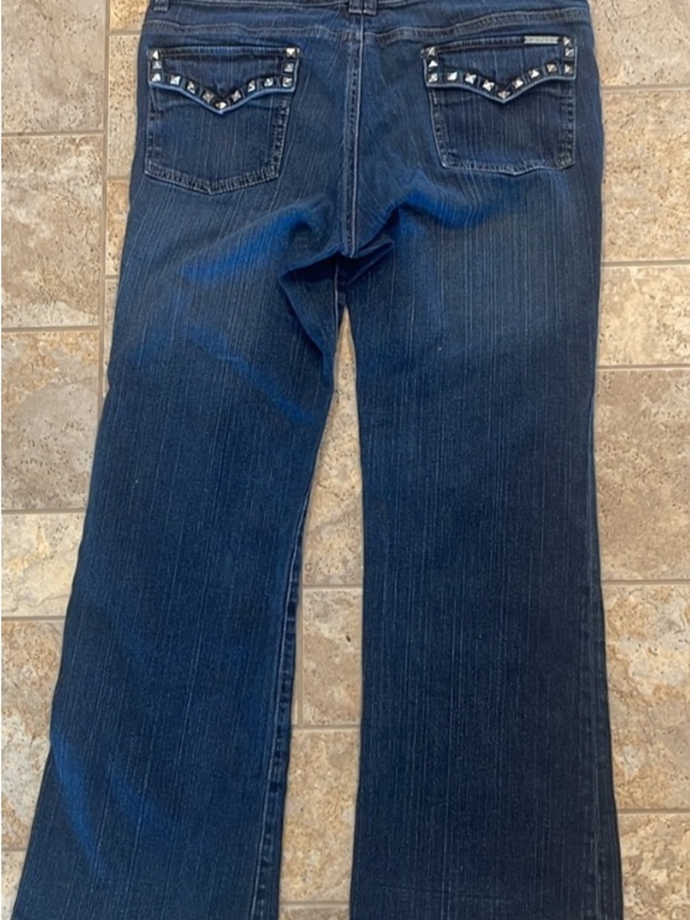 Michael Kors Jeans, Women's  12 Blue, Denim, Bootcut, StudPockets 40" Length
